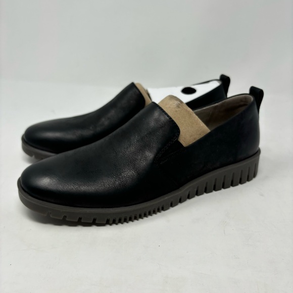 NWT Dansko Linley Burnished Calf Black Leather Slip On Shoe Size 36 6 - Picture 2 of 6